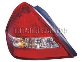 NISSAN TIIDA (05-) фонарь задн внешн прав (4 дв) для Nissan Tiida, Versa  C11, код 26550ED925, фотографии, изображения, фото, где купить, цена, схема