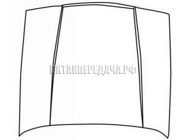 VOLVO 440 (86-90), 460 капот для Volvo 440, 460 , код 33432733, фотографии, изображения, фото, где купить, цена, схема