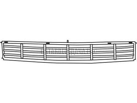 VW SHARAN (95-00), FORD GALAXY, SEAT ALHAMBRA решетка бампера передн централ для Ford Galaxy 1, VW Sharan, Seat Alhambra , код 7399339, фотографии, изображения, фото, где купить, цена, схема